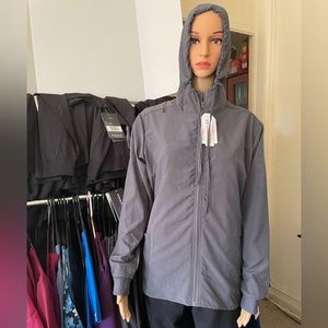 Grey Scrub Jacket